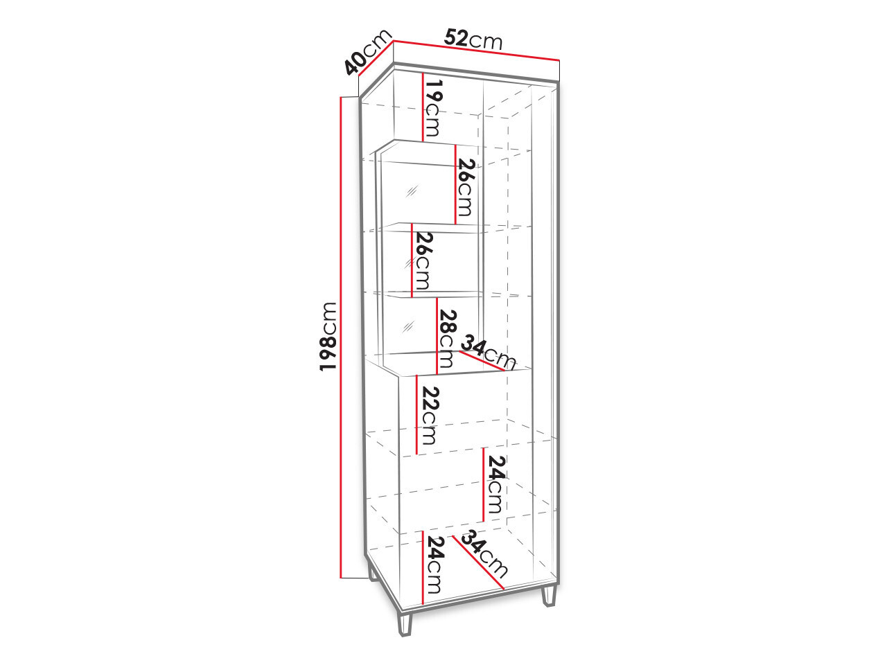 Lentyna Florem I (Balta + Blizgi balta + Šviesus medis)