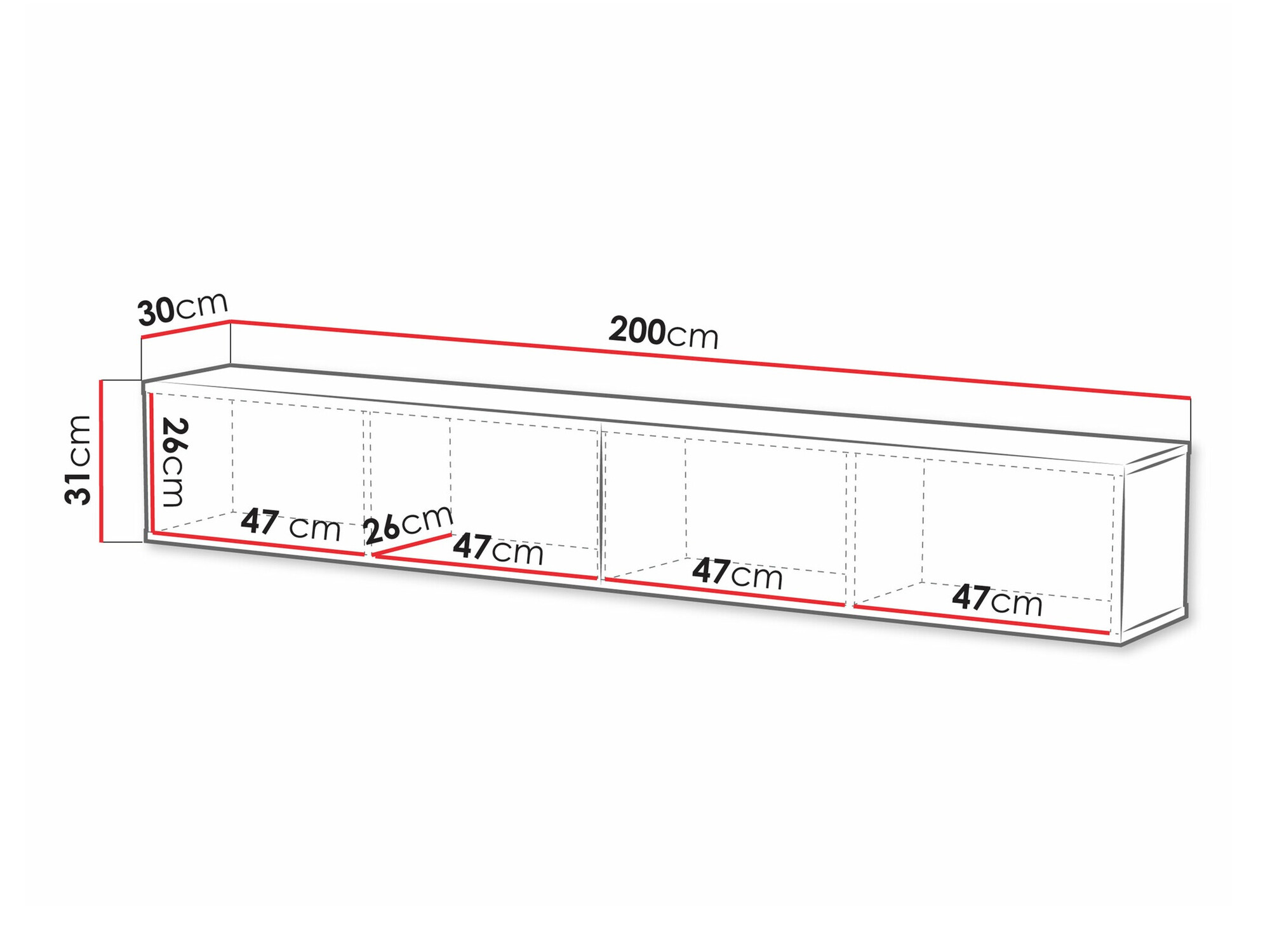 TV staliukas Calveru 101 (Juoda)
