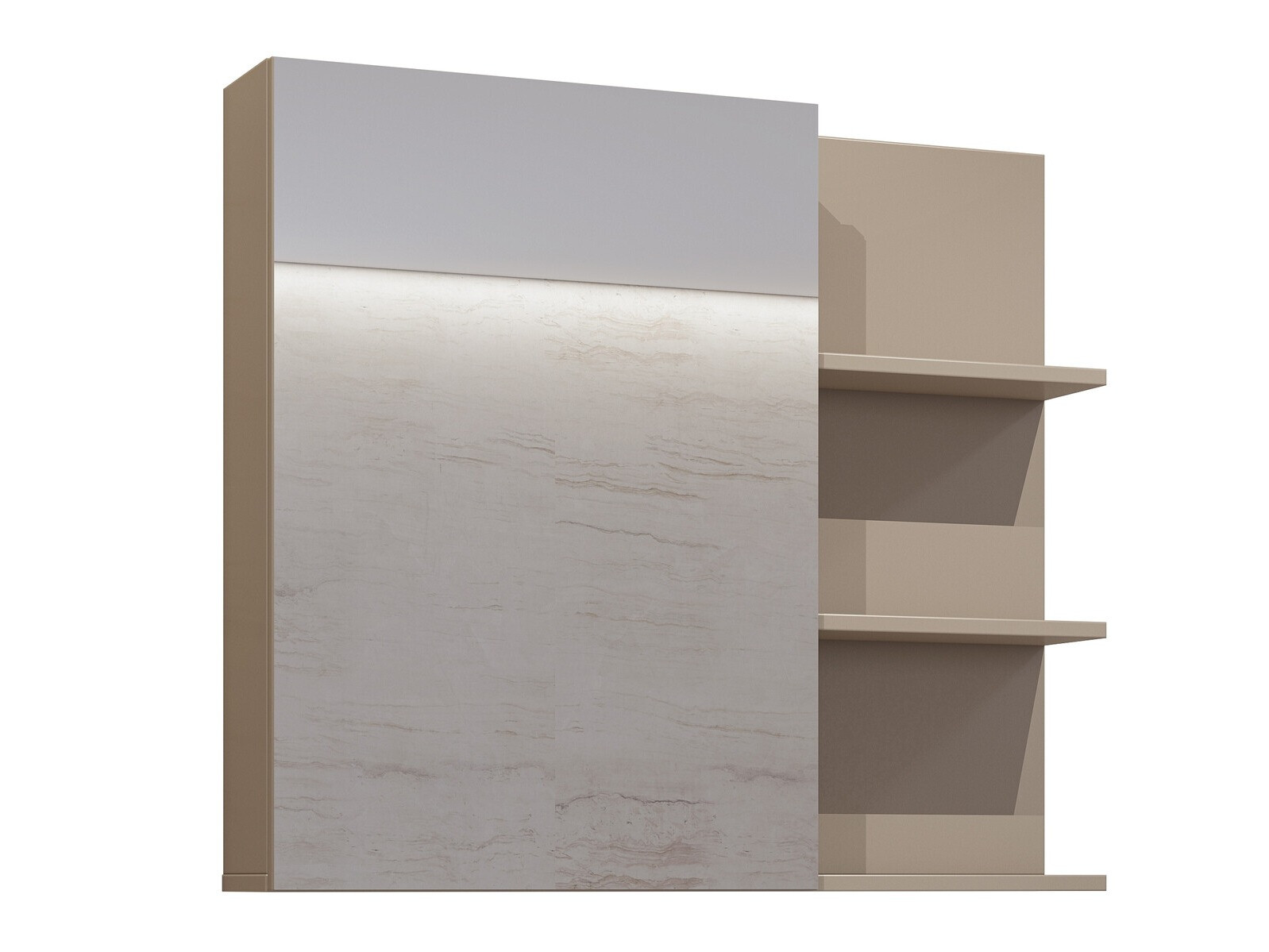 Vonios spintelė su veidrodžiu Tecavu 102 (Congo)