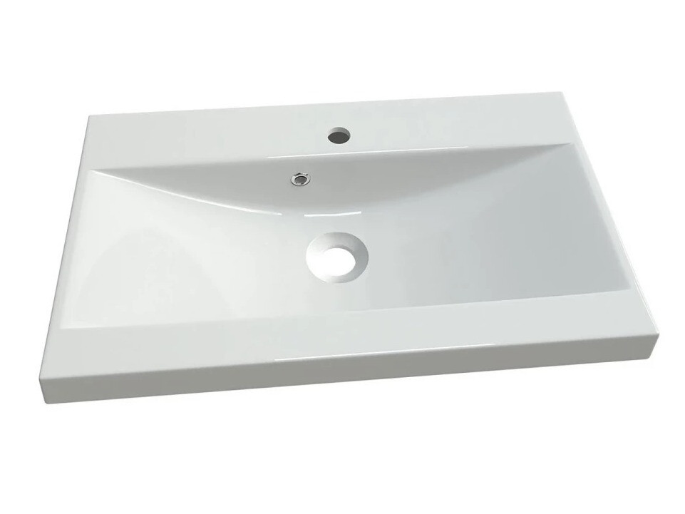 Vonios komplektas Sarasota 123 (Balta + Blizgus pilkas)