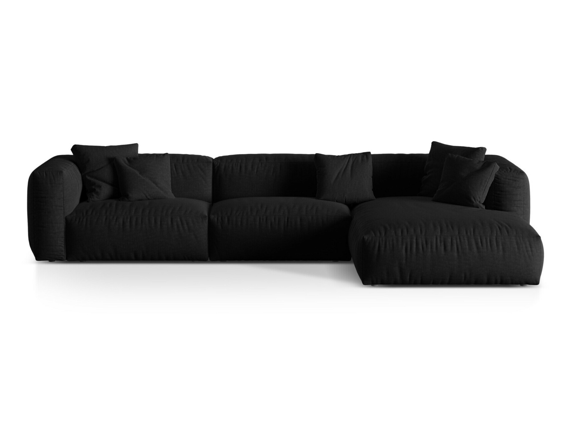 Modulinis minkštas kampas Sorcoro 104 (Boston Black)