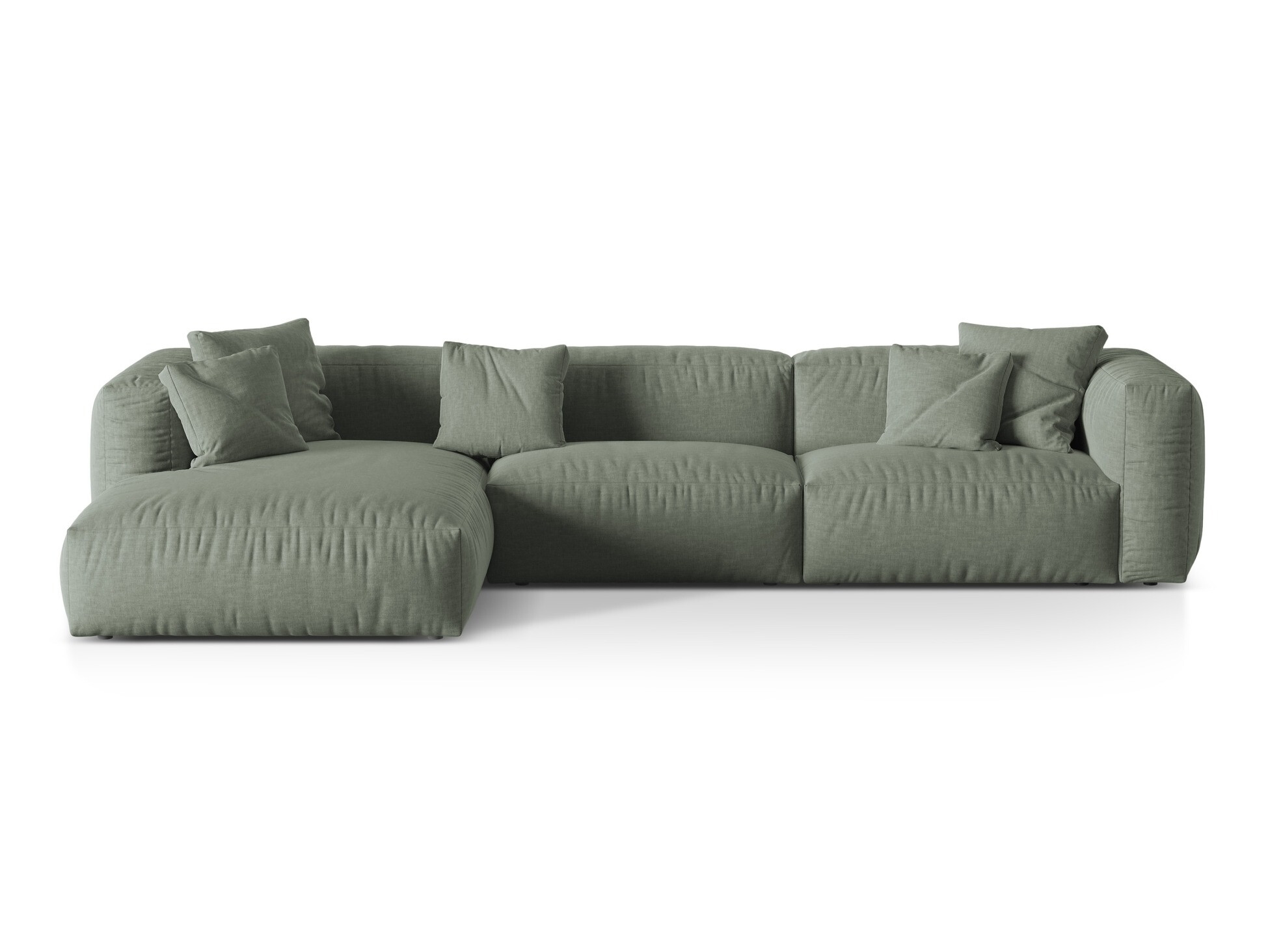 Modulinis minkštas kampas Sorcoro 104 (Boston Water Green)