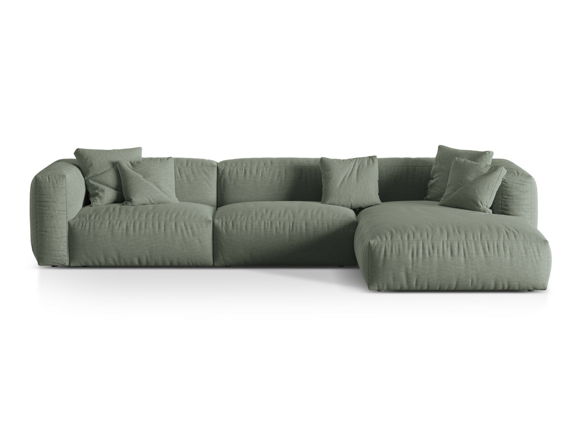 Modulinis minkštas kampas Sorcoro 104 (Boston Water Green)