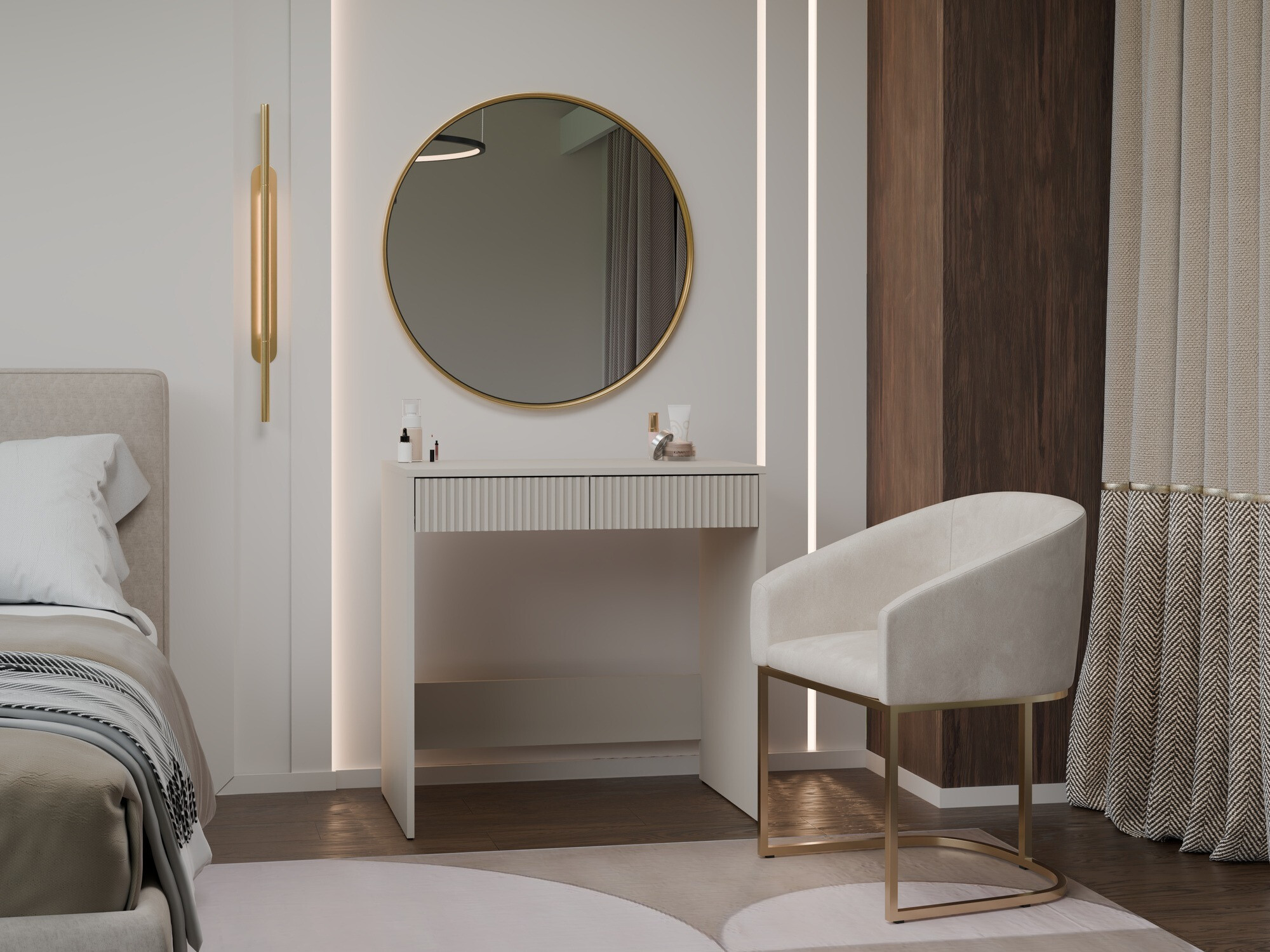 Makiažo staliukas Mandeville 268