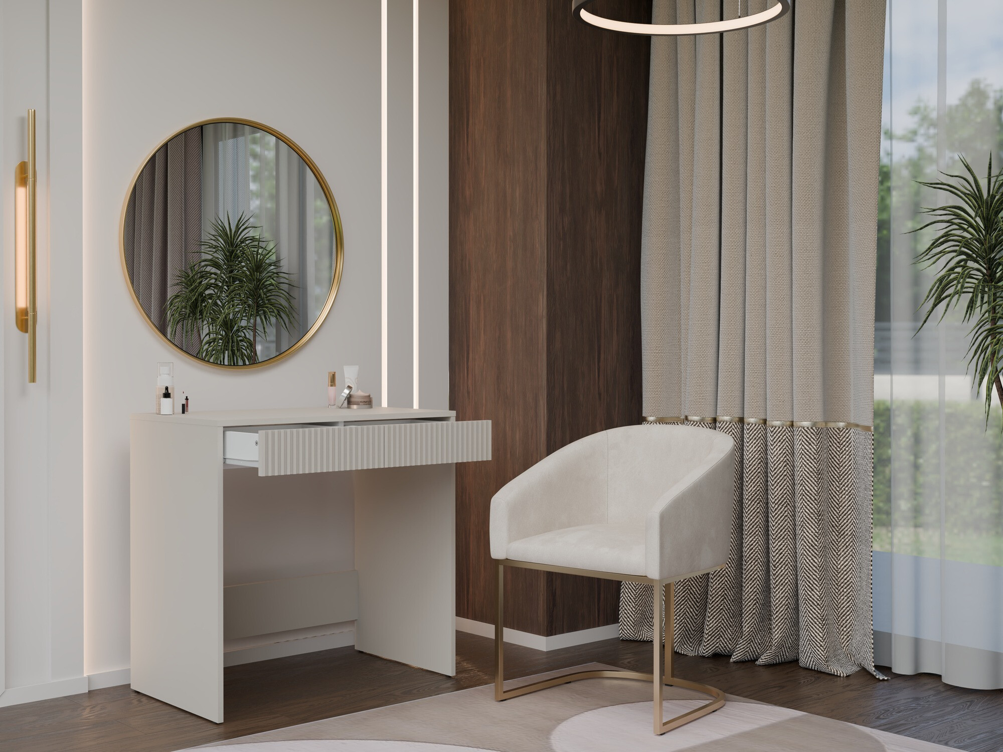 Makiažo staliukas Mandeville 268