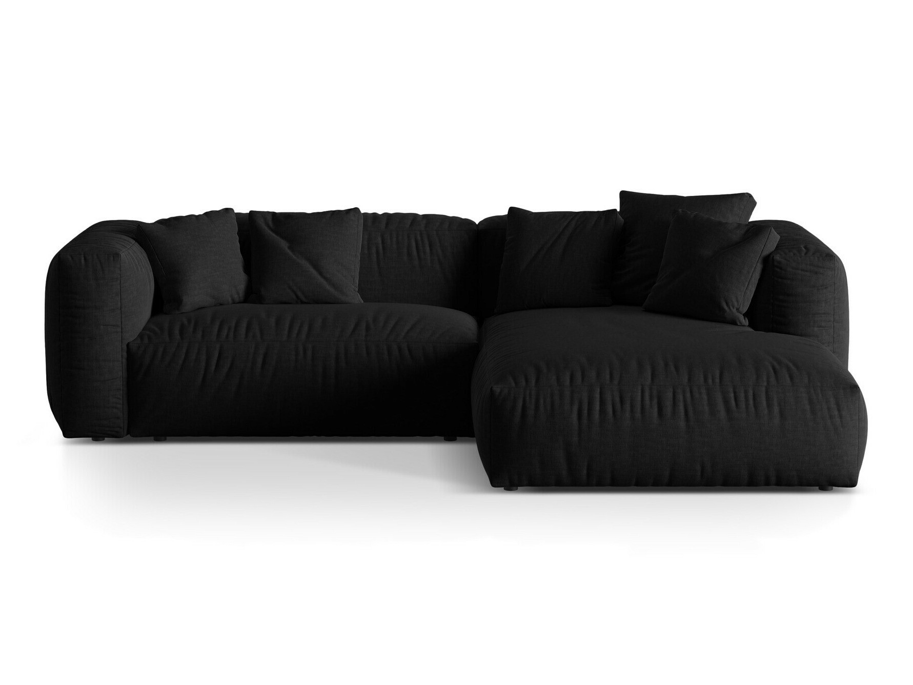 Modulinis minkštas kampas Sorcoro 105 (Boston Black)
