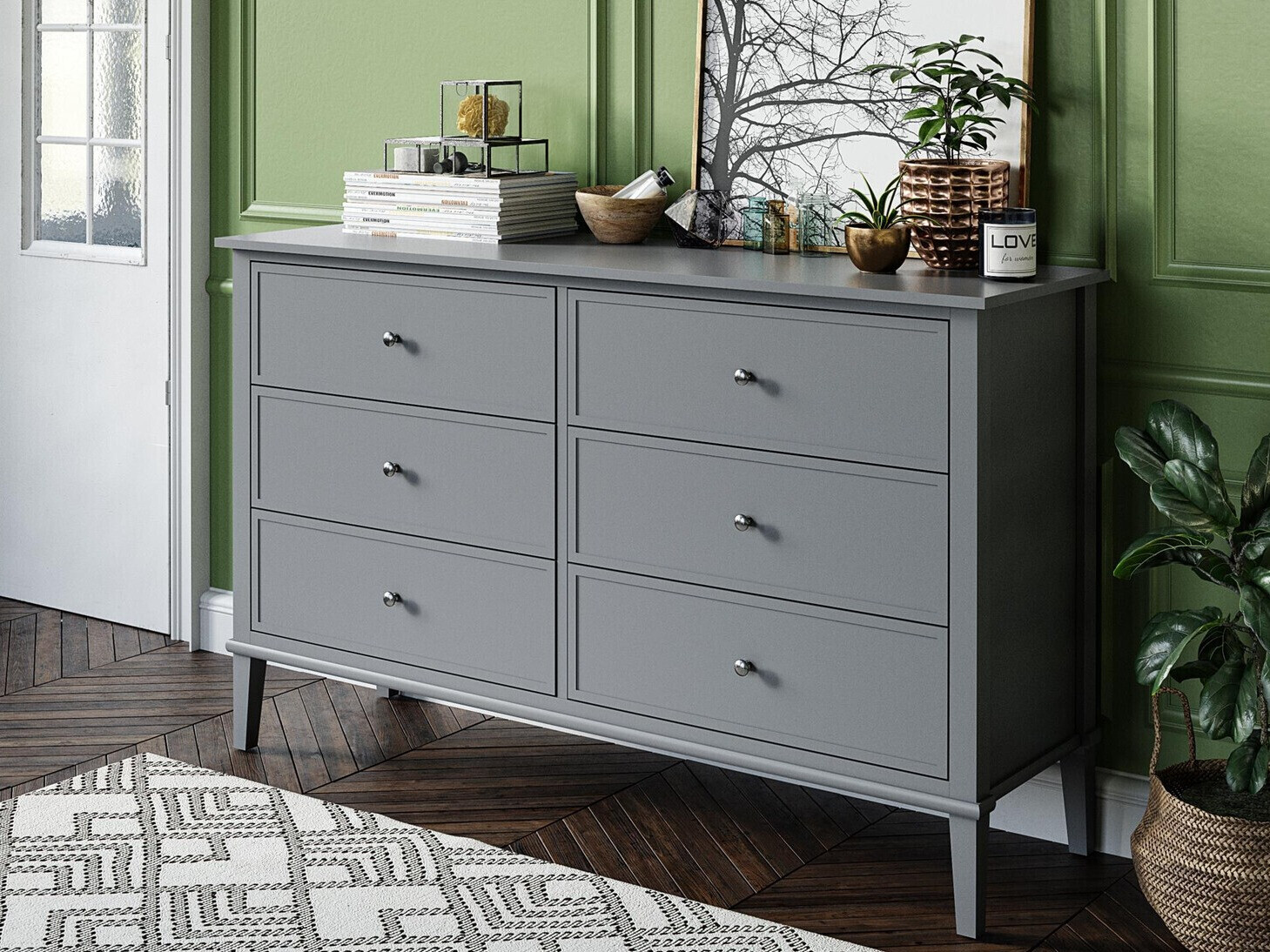 Komoda Sonfivo 106 (Pilka)