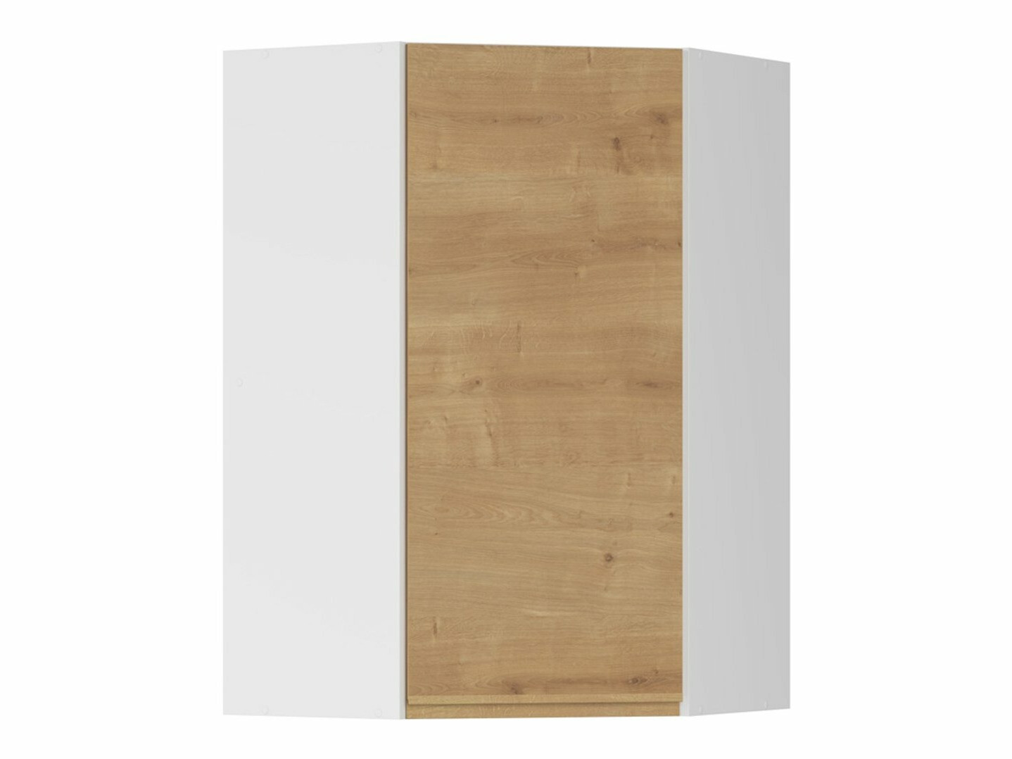 Modulinė pakabinama kampinė spintelė Soli Oak 154