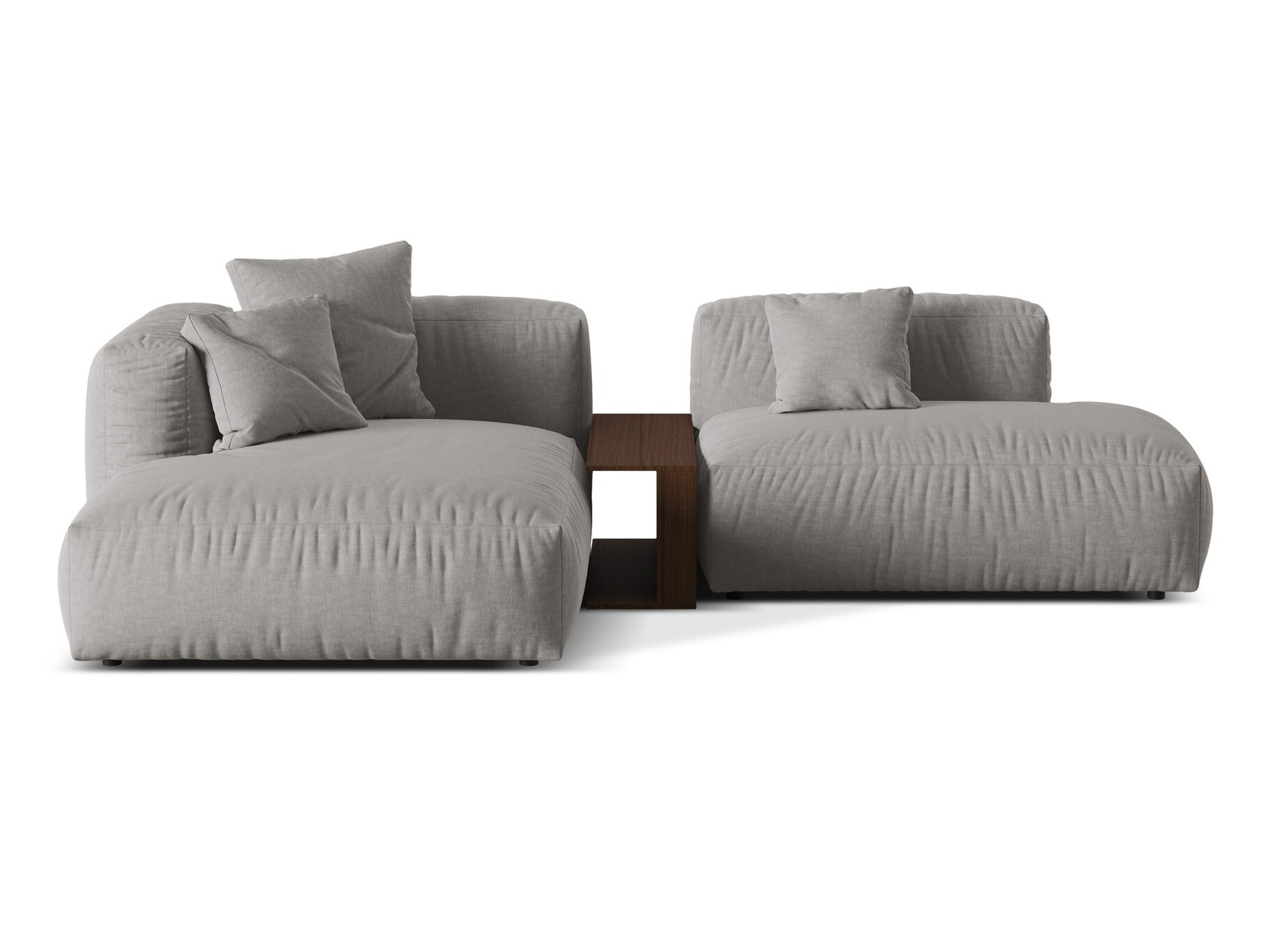 Modulinis minkštas kampas Sorcoro 106 (Boston Šviesi Pilka)