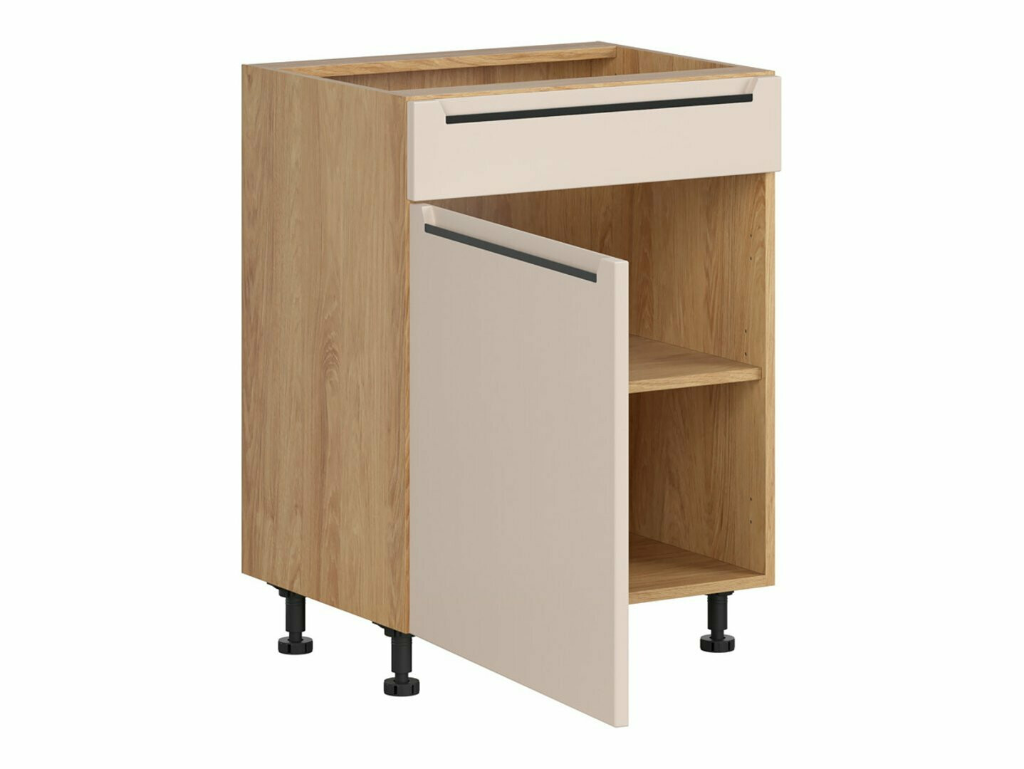 Modulinė spintelė su durelėmis Riso Beige 100