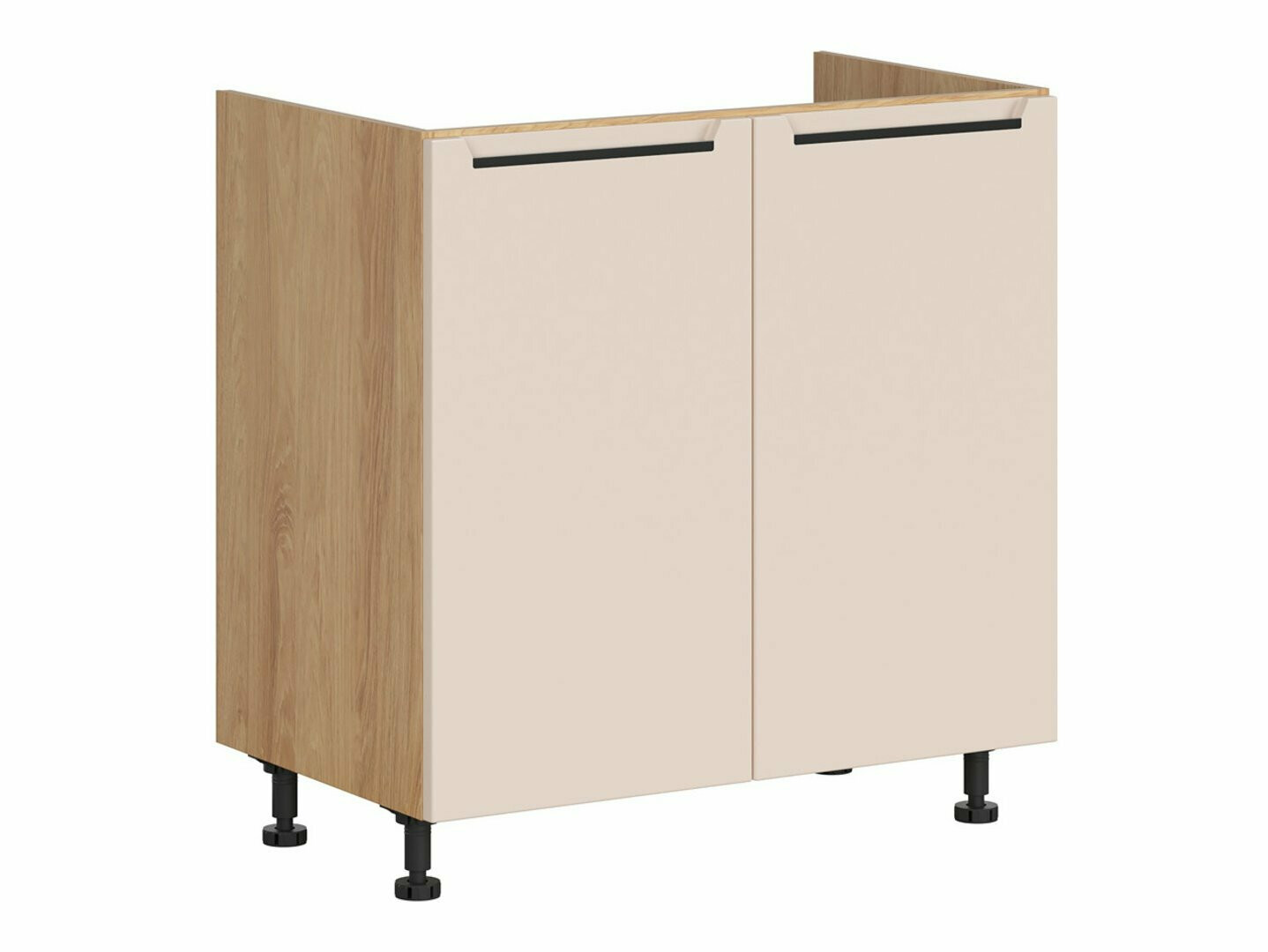 Modulinė spintelė plautuvei su durelėmis Riso Beige 125