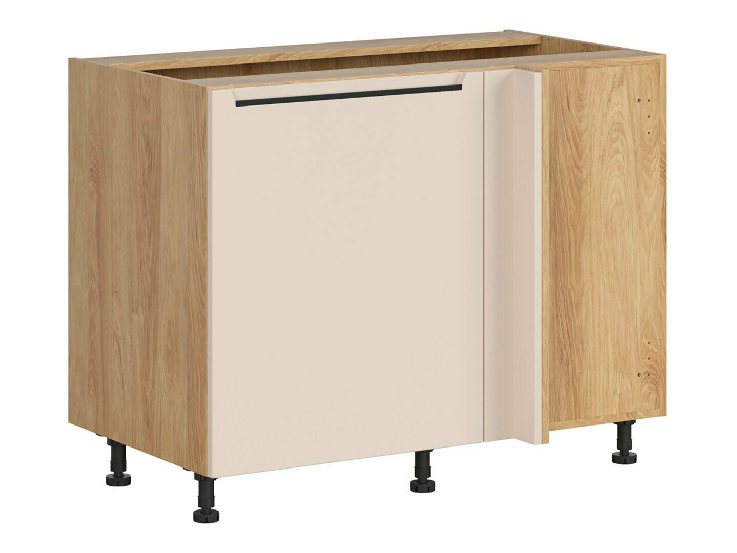 Modulinė kampinė spintelė Riso Beige 130