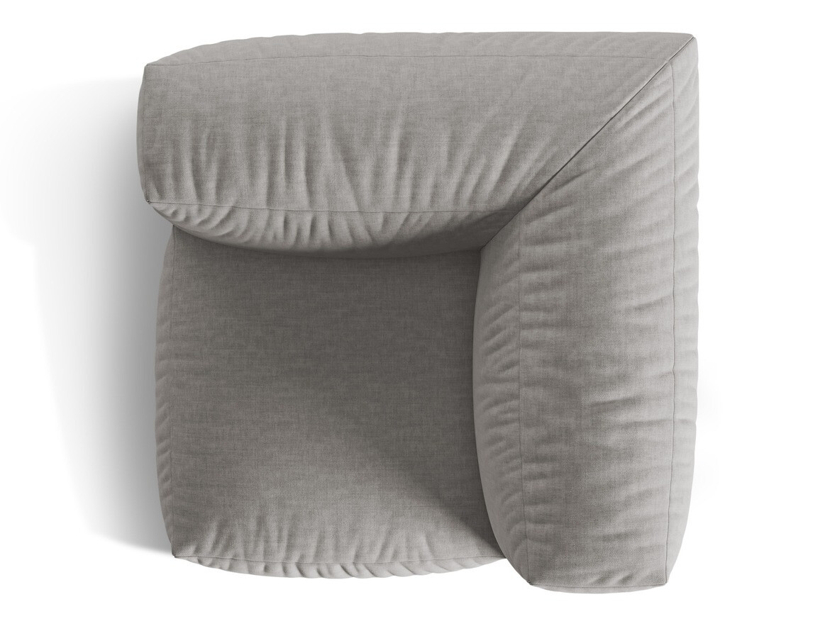 Modulinė sėdimoji dalis Sorcoro 110 (Boston Light Grey)