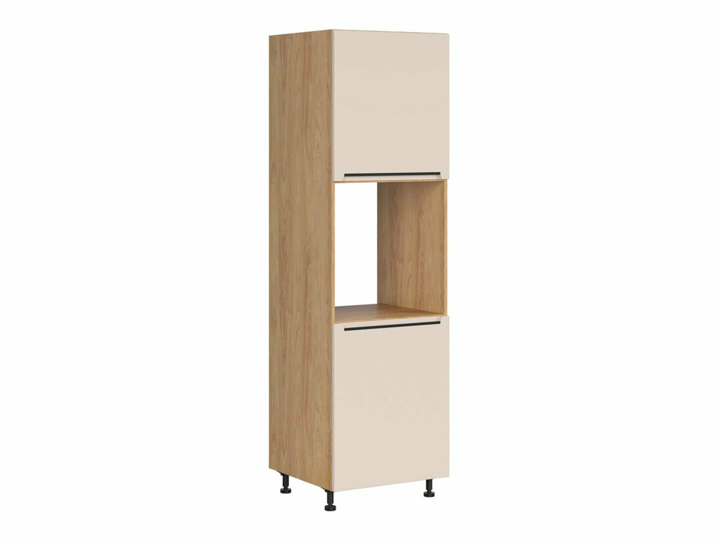 Modulinė spintelė įmontuojamai buitinei technikai Riso Beige 135