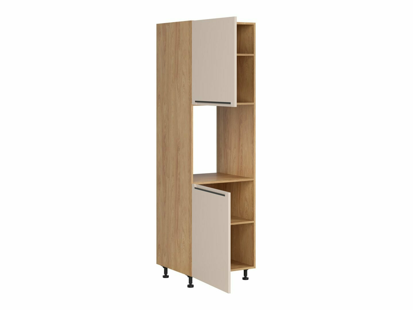 Modulinė spintelė įmontuojamai buitinei technikai Riso Beige 135