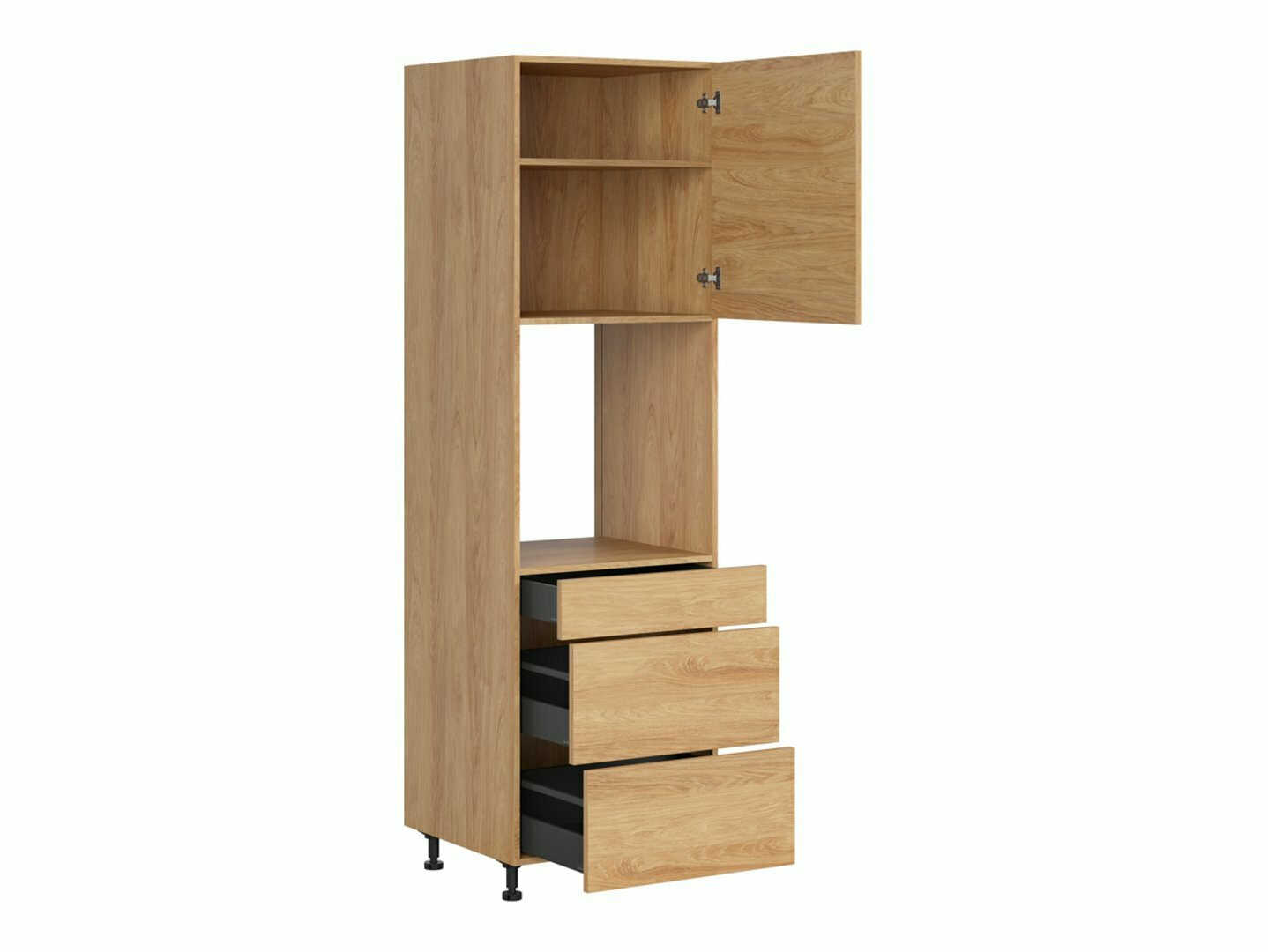 Modulinė spintelė įmontuojamai buitinei technikai Amper Oak 133