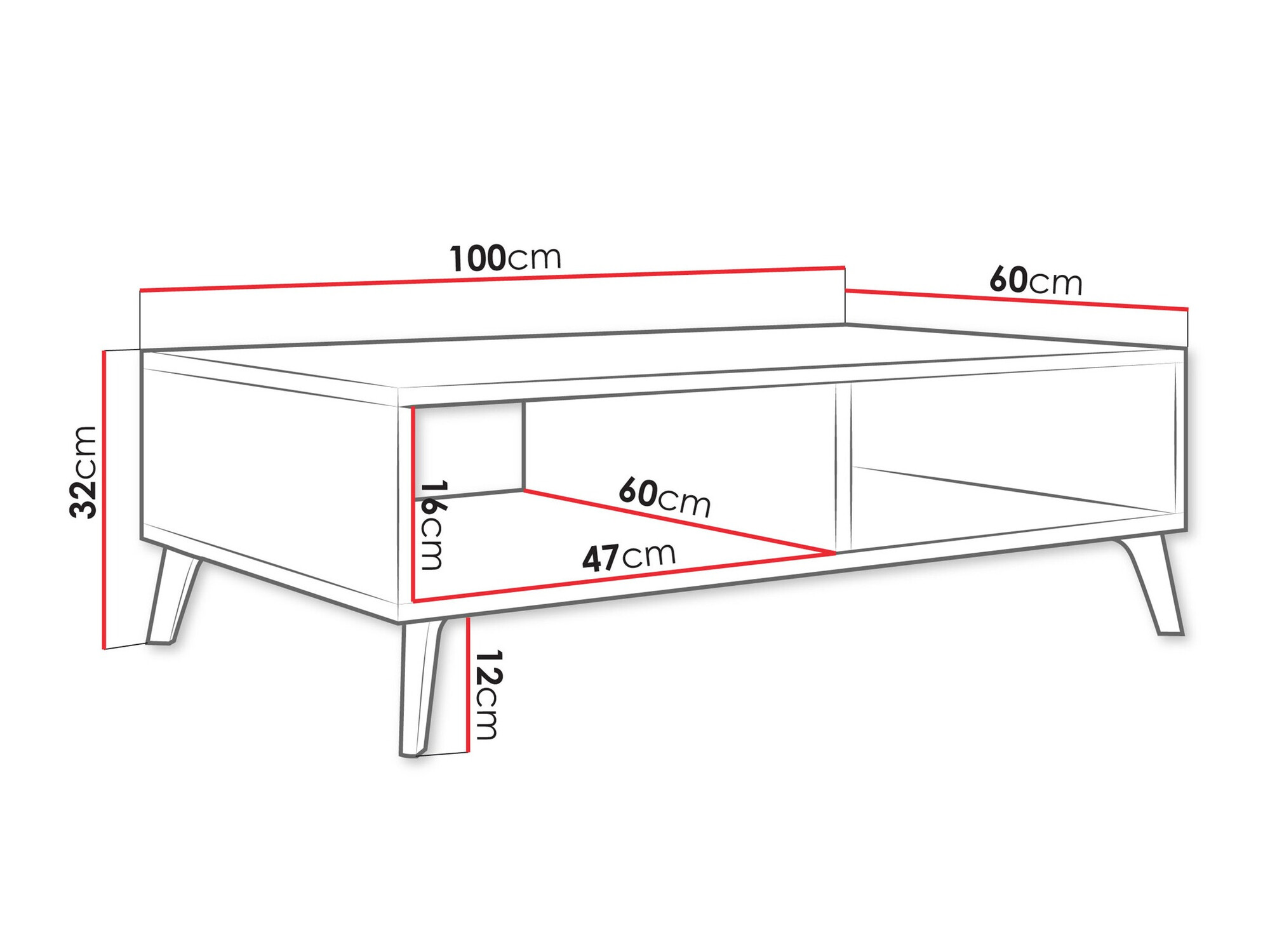 Žurnalinis staliukas Comfivo Teslomo 114 (Kašmyras)