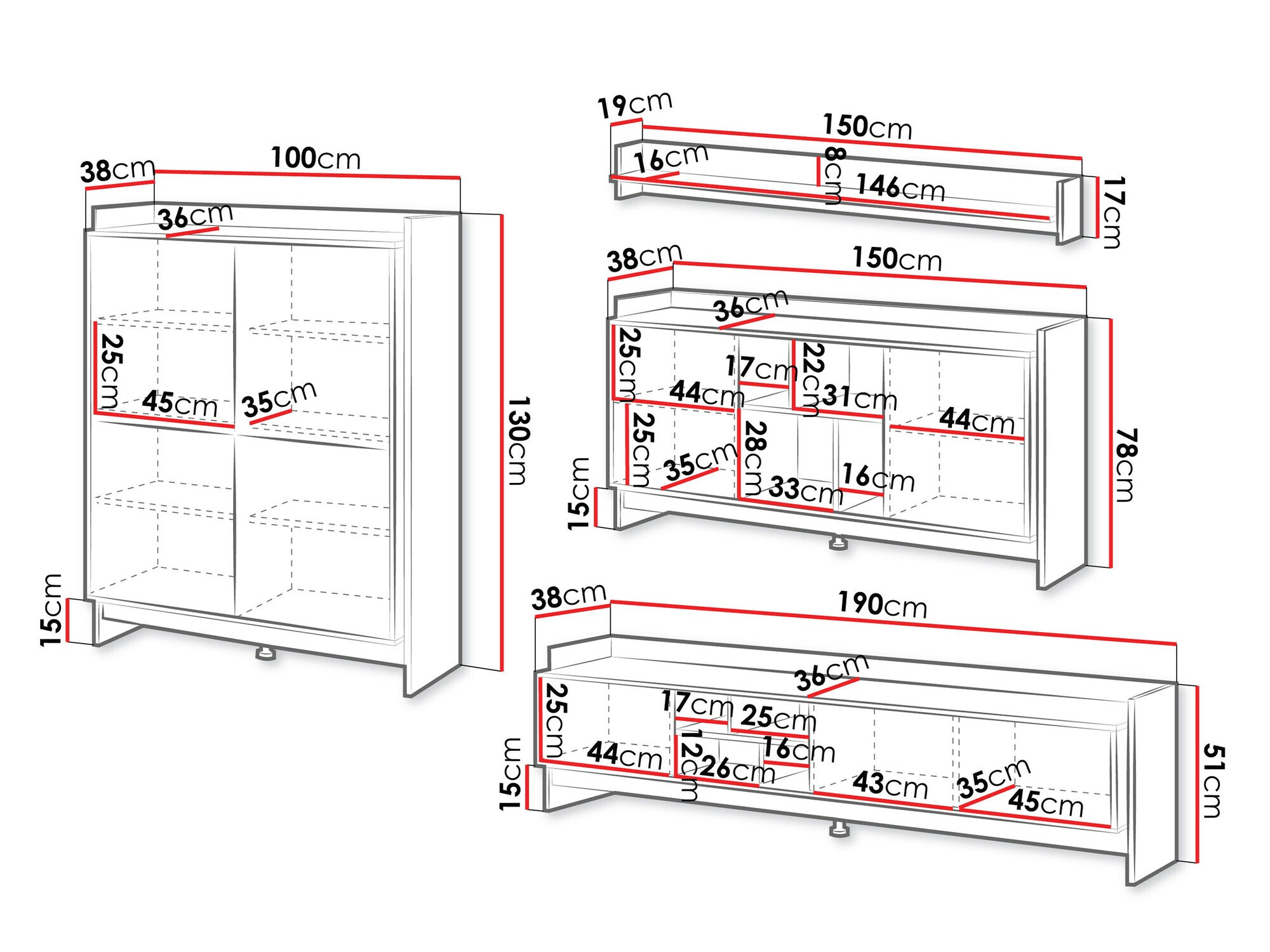 Svetainės komplektas Mavnoli 108