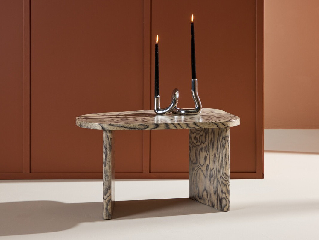 Žurnalinis staliukas Dallas 4214 (Šviesus medis + Pilka)