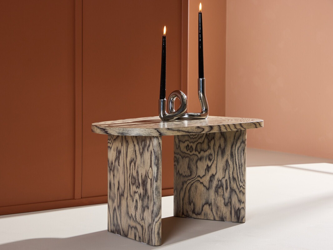 Žurnalinis staliukas Dallas 4214 (Šviesus medis + Pilka)