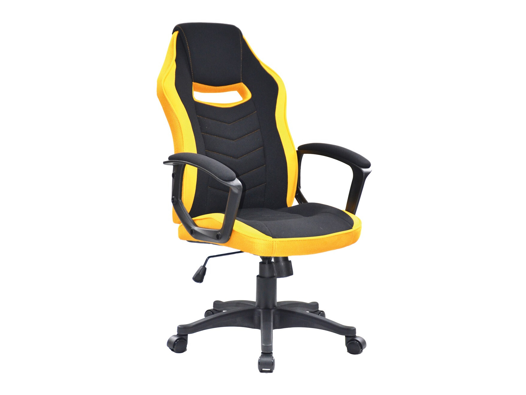 Biuro kėdė Detroit 690 (Geltona + Juoda)