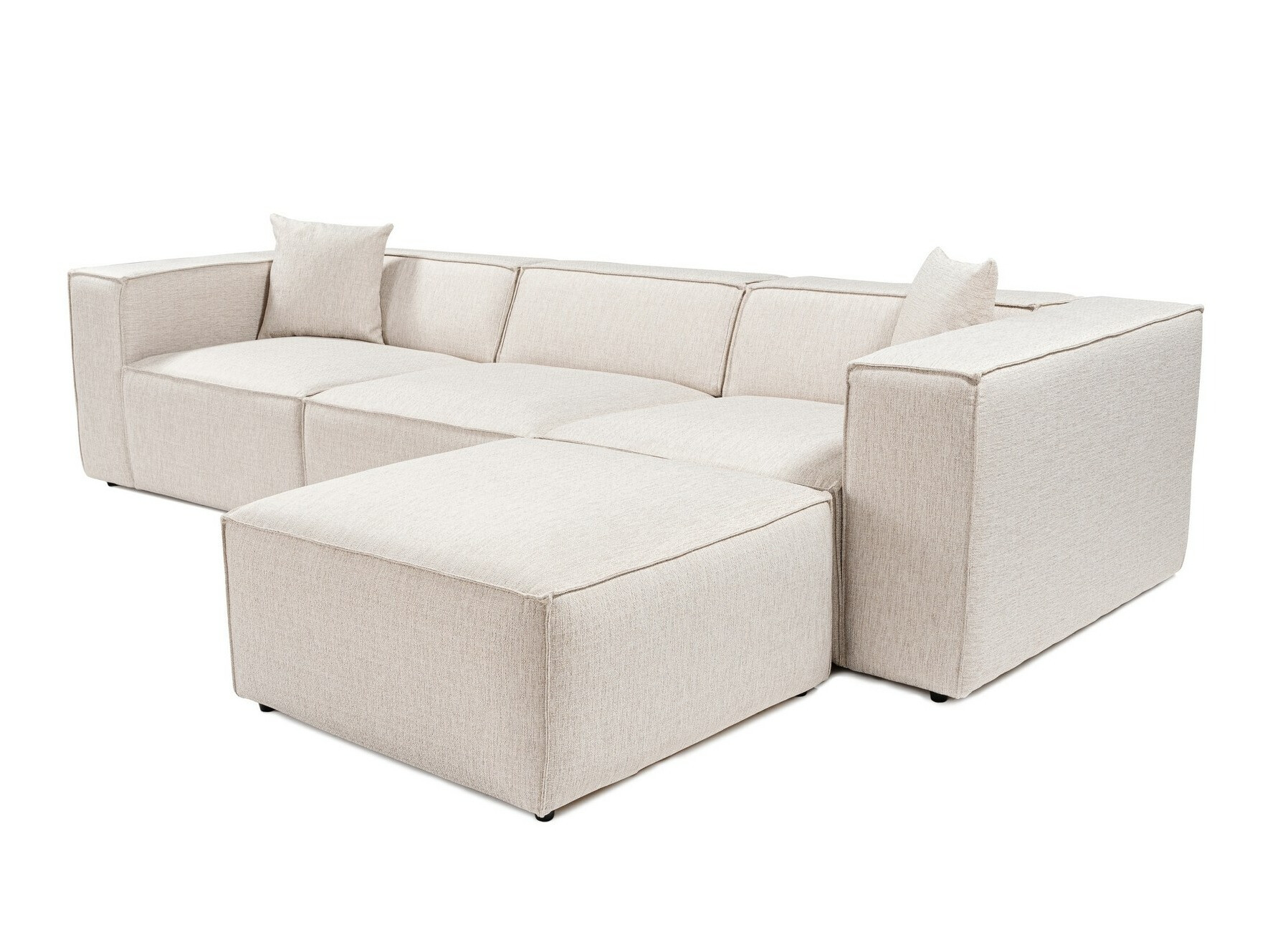 Modulinis minkštas kampas Fivsoi 102 (Šviesi ruda)