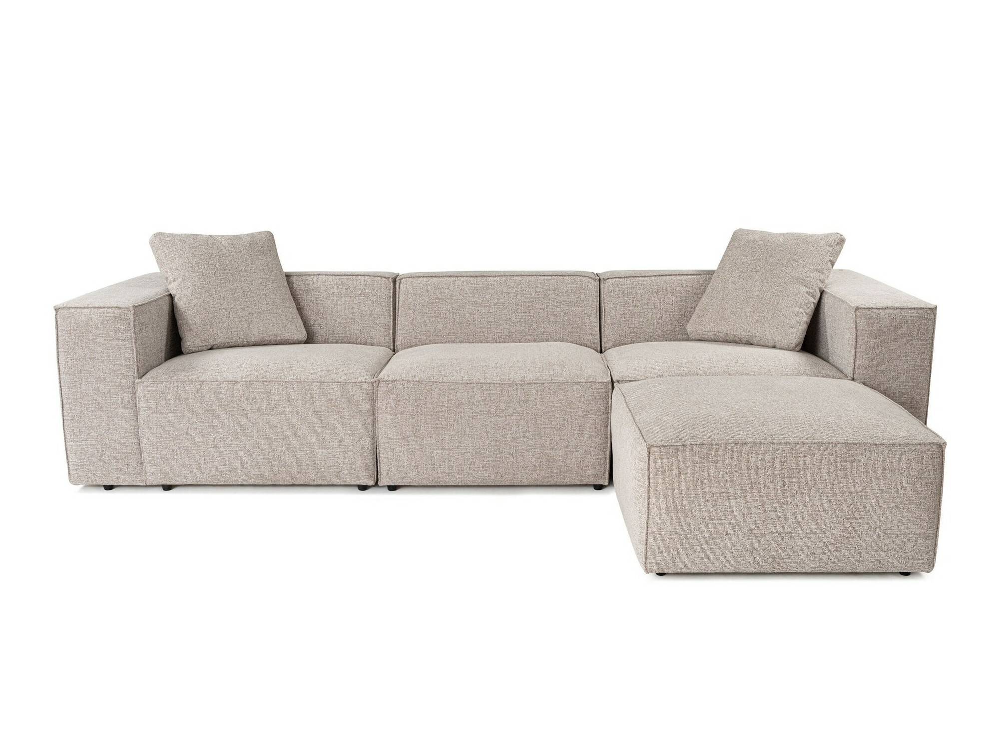 Modulinis minkštas kampas Fivsoi 102 (Taupe)