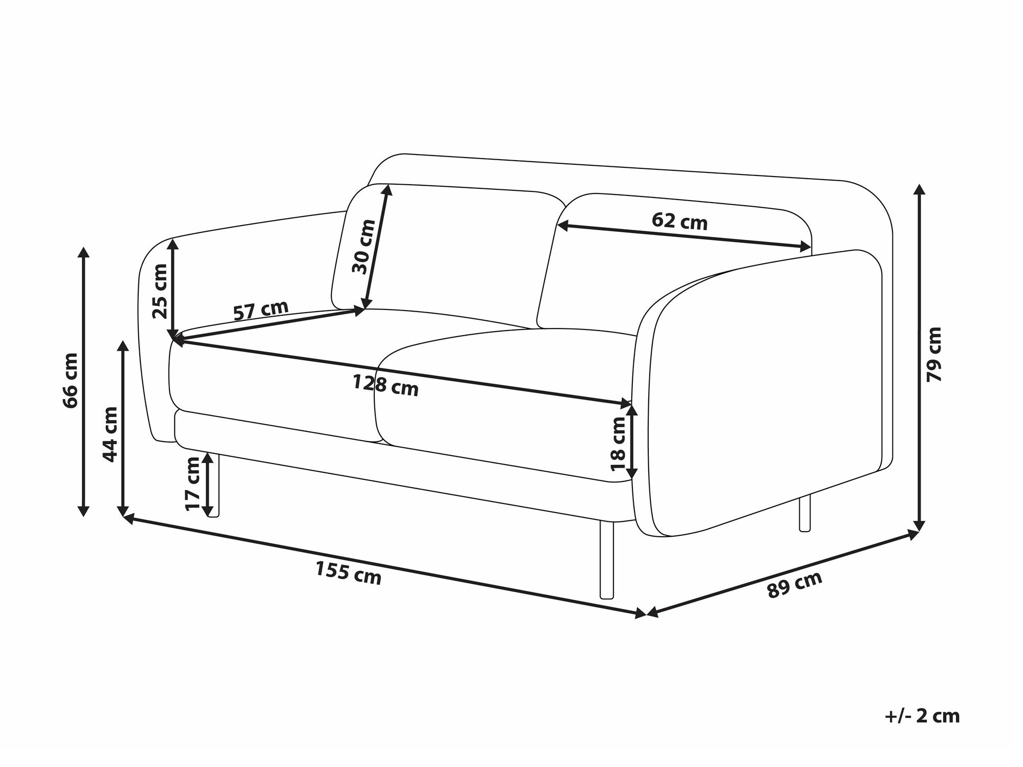 Sofa Berwyn 2520 (Balta)