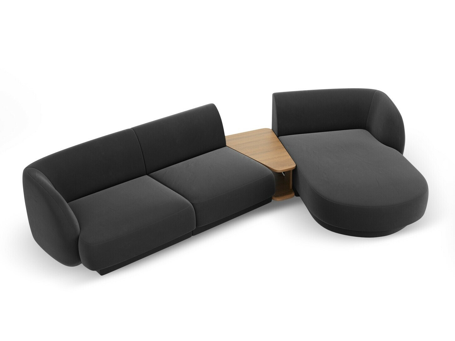 Modulinis minkštas kampas Tivlomi 117 (Bluvel 14)