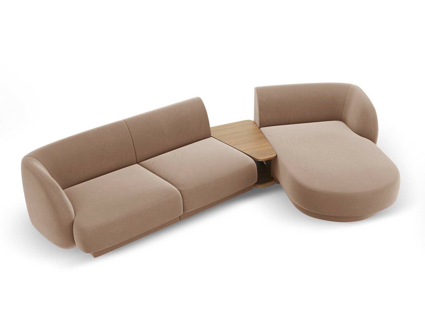 Modulinis minkštas kampas Tivlomi 117 (Bluvel 40)