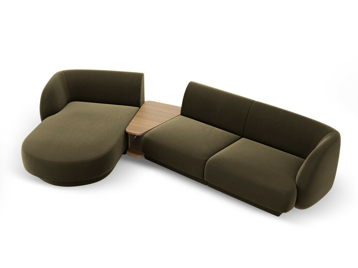 Modulinis minkštas kampas Tivlomi 117 (Bluvel 77)