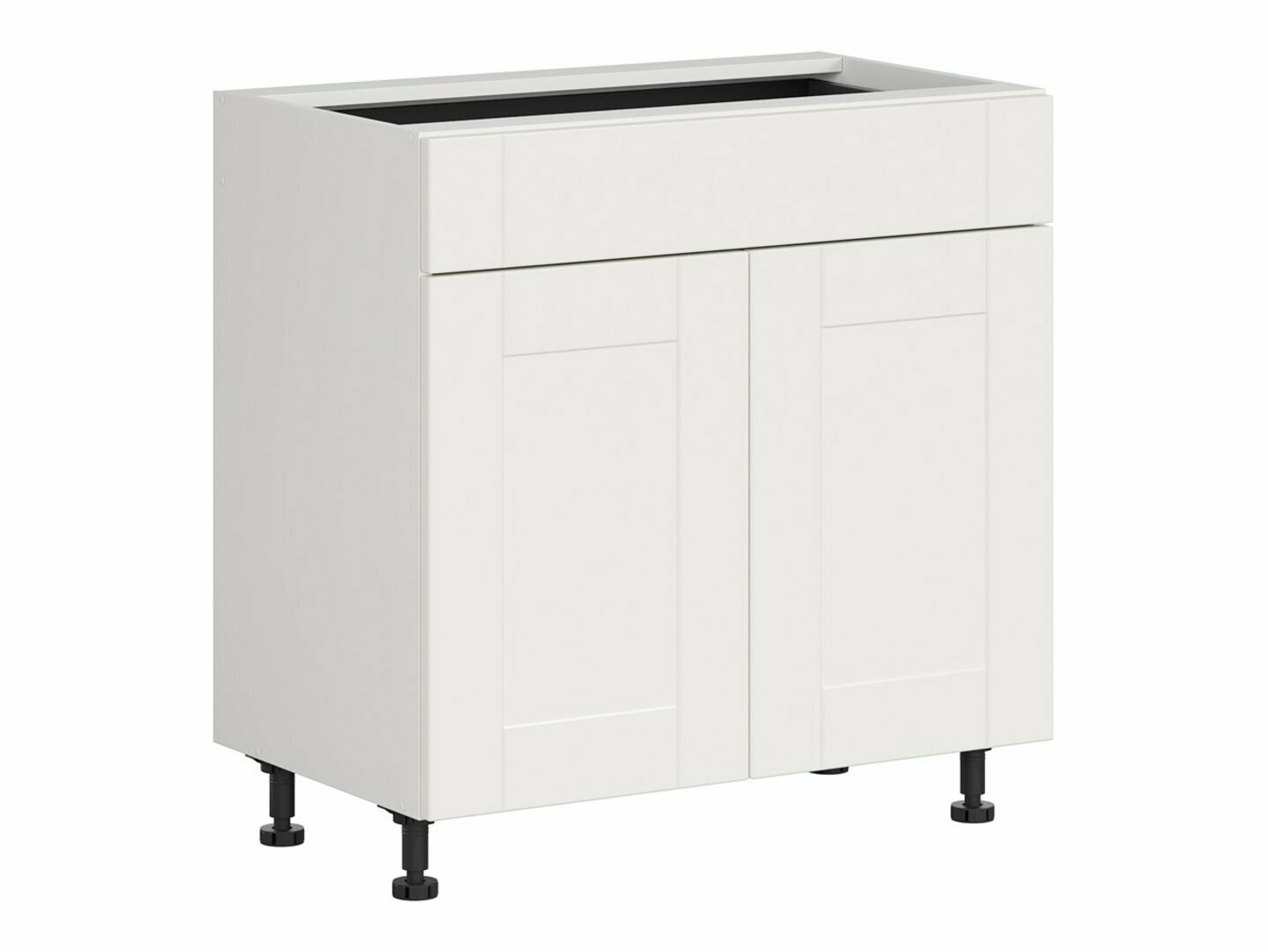 Modulinė spintelė su stalčiumi ir durelėmis Eva White 106