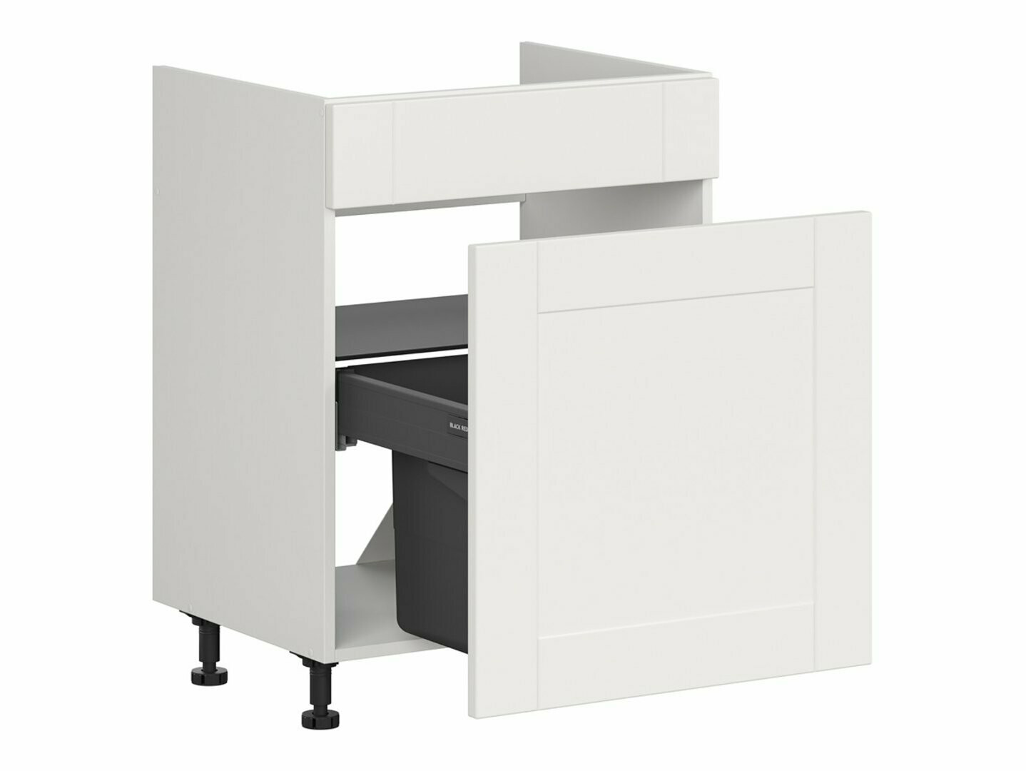 Modulinė spintelė plautuvei su stalčiumi Eva White 126