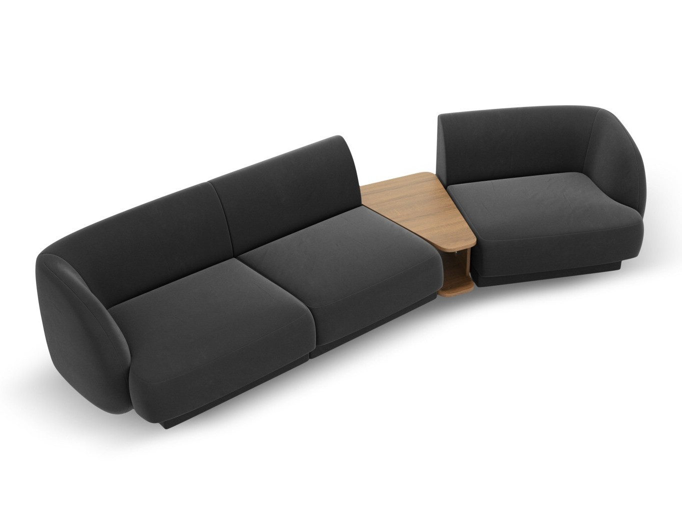 Modulinis minkštas kampas Tivlomi 118 (Bluvel 14)