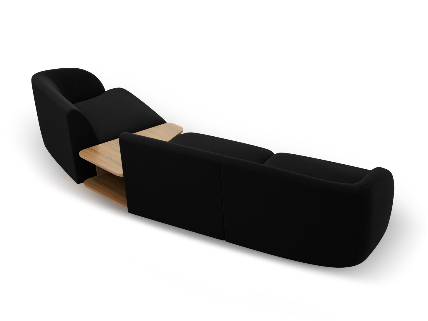 Modulinis minkštas kampas Tivlomi 118 (Bluvel 19)