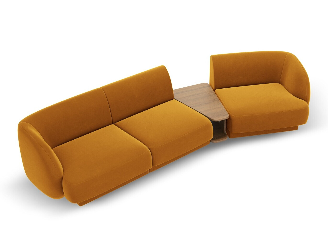 Modulinis minkštas kampas Tivlomi 118 (Bluvel 68)