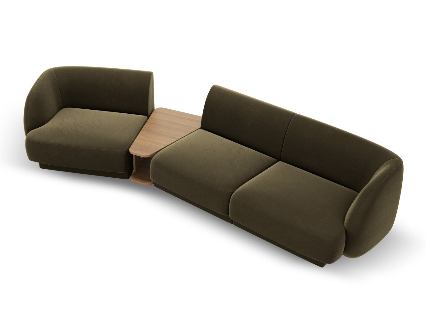 Modulinis minkštas kampas Tivlomi 118 (Bluvel 77)