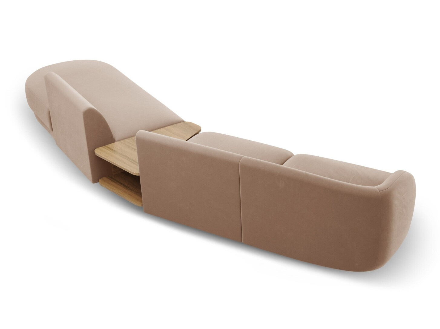 Modulinis minkštas kampas Tivlomi 119 (Bluvel 40)