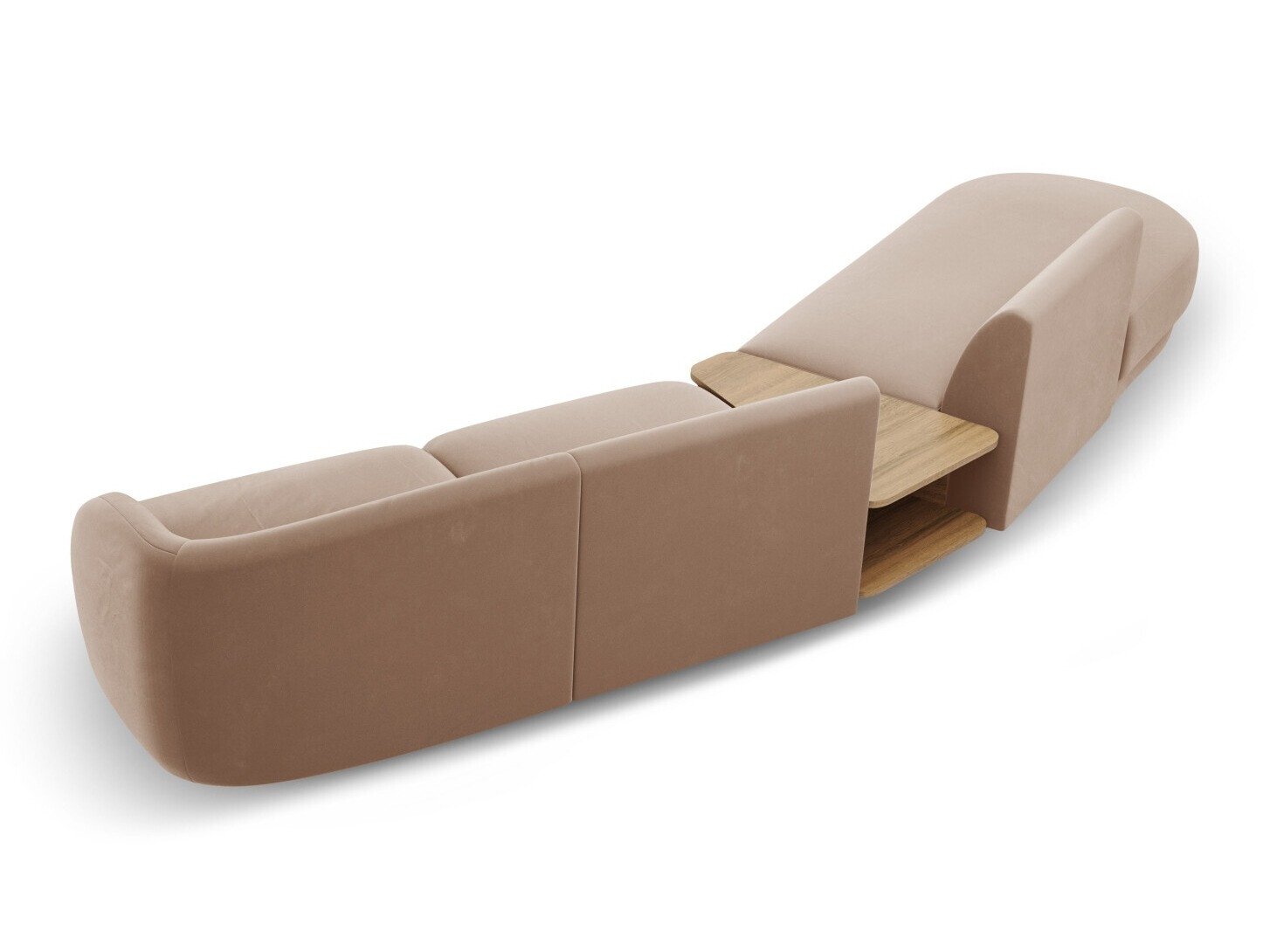 Modulinis minkštas kampas Tivlomi 119 (Bluvel 40)