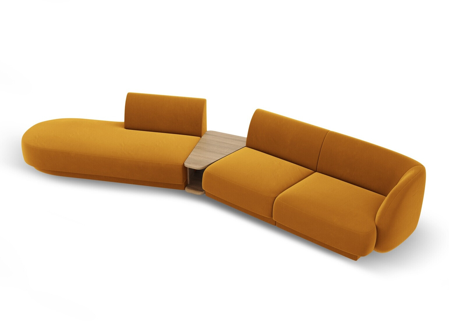 Modulinis minkštas kampas Tivlomi 119 (Bluvel 68)