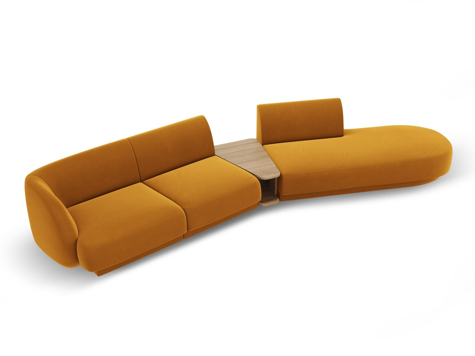 Modulinis minkštas kampas Tivlomi 119 (Bluvel 68)