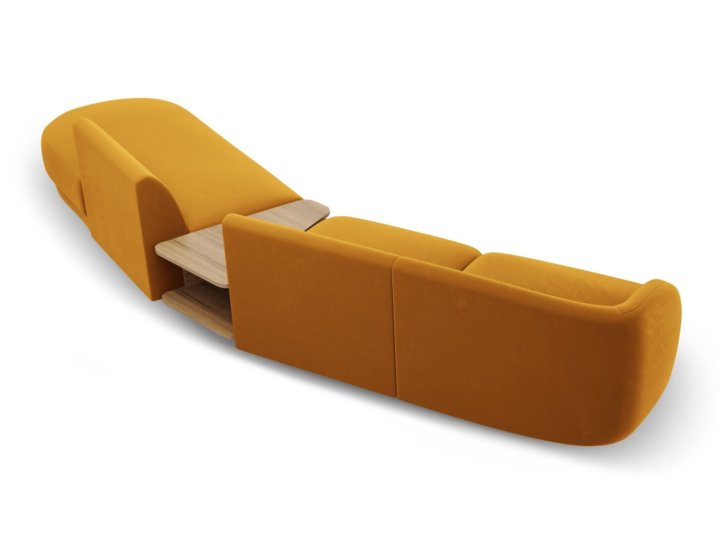 Modulinis minkštas kampas Tivlomi 119 (Bluvel 68)