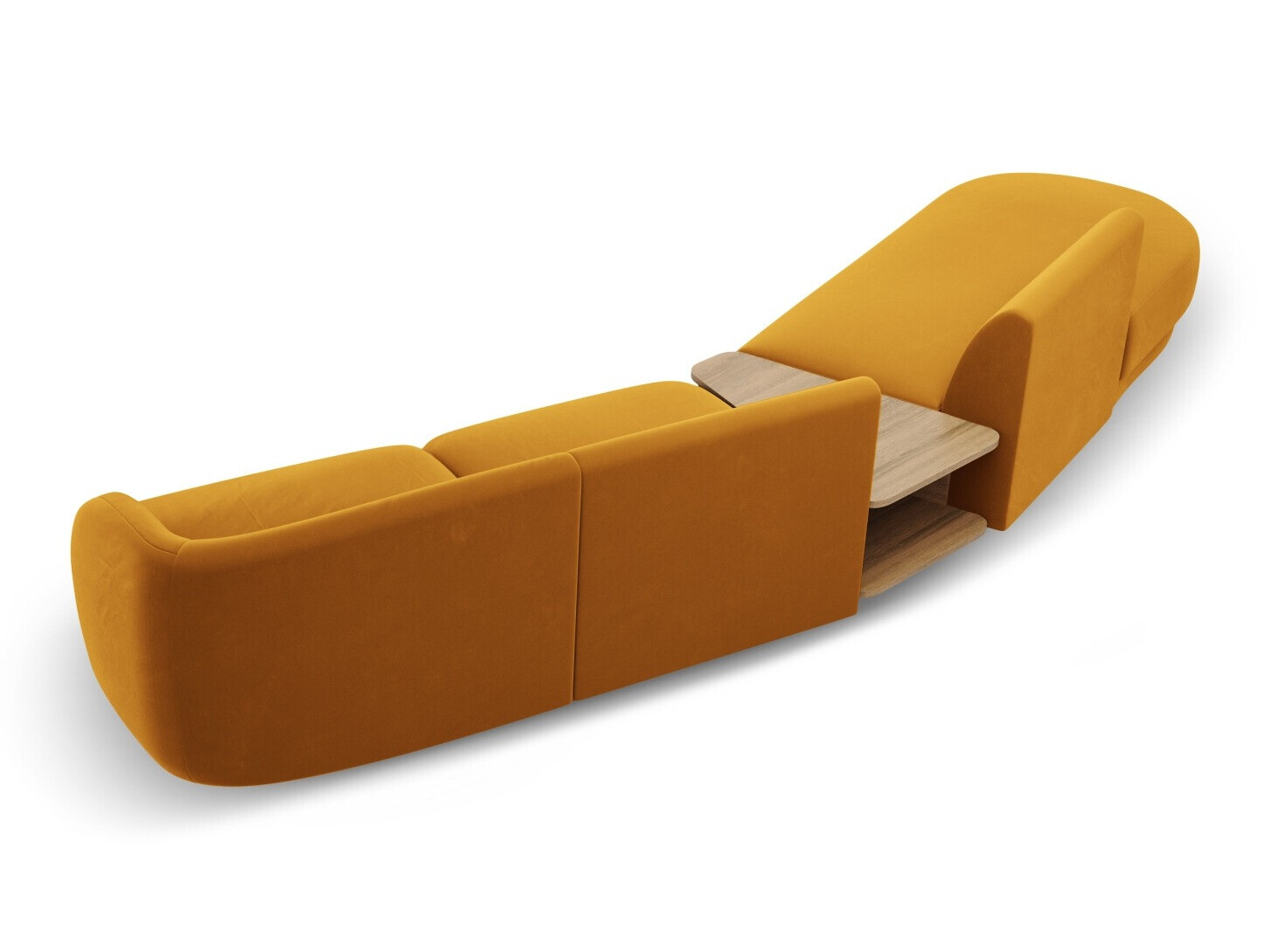 Modulinis minkštas kampas Tivlomi 119 (Bluvel 68)
