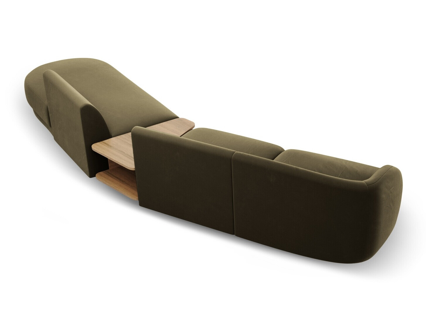 Modulinis minkštas kampas Tivlomi 119 (Bluvel 77)
