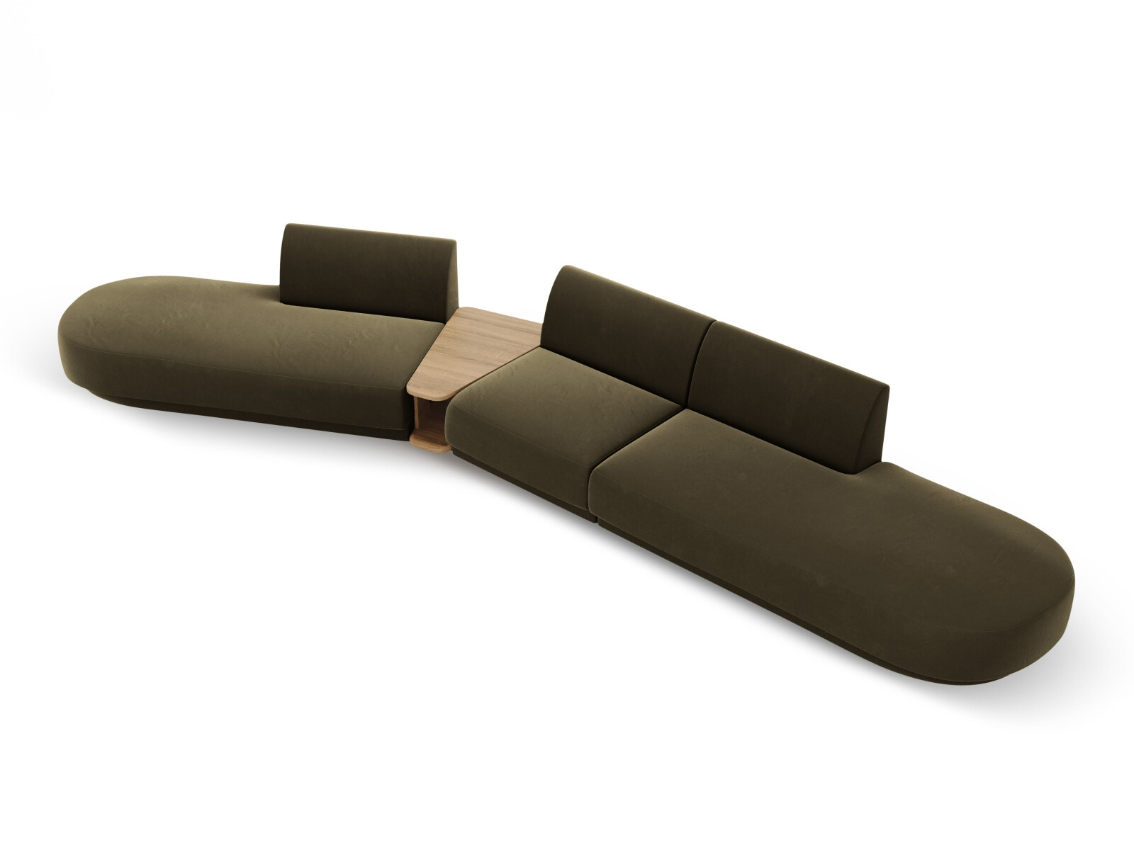 Modulinis minkštas kampas Tivlomi 120 (Bluvel 77)