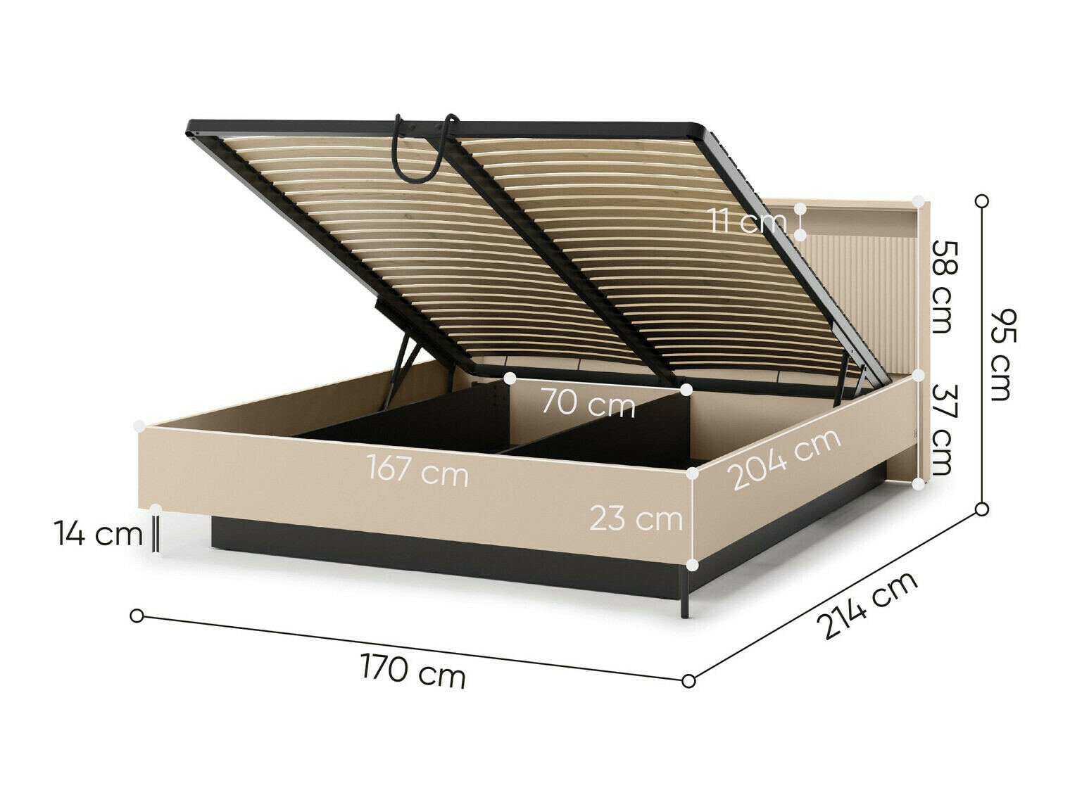 Miegamojo komplektas Lorfera 110
