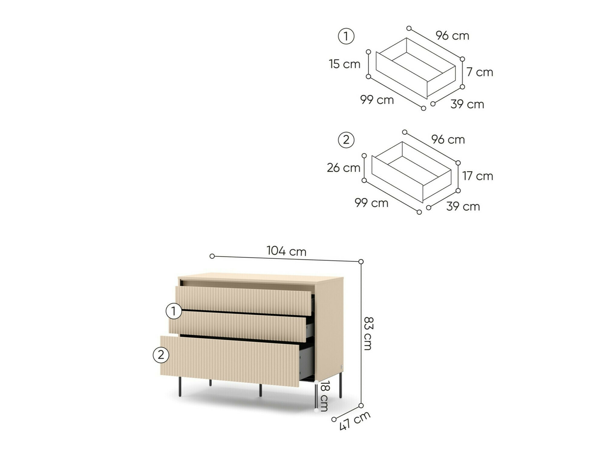 Miegamojo komplektas Lorfera 110