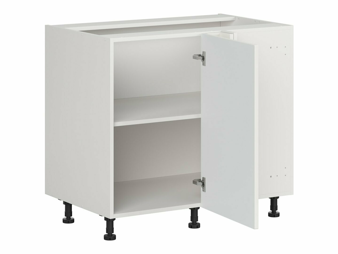 Modulinė kampinė spintelė Eva White 128