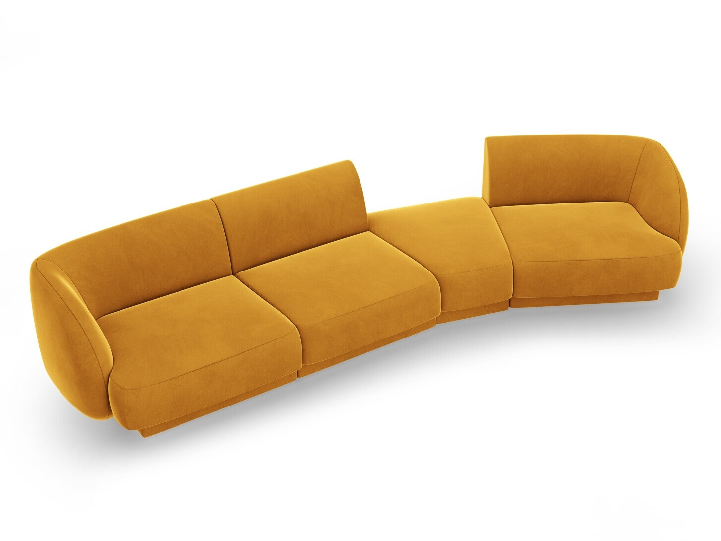 Modulinis minkštas kampas Tivlomi 122 (Bluvel 68)