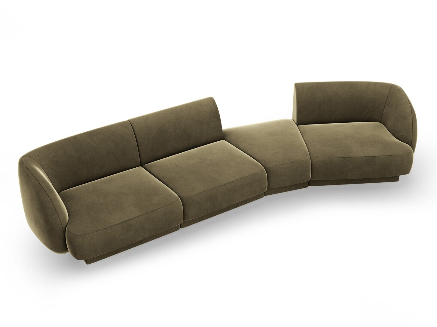Modulinis minkštas kampas Tivlomi 122 (Bluvel 77)